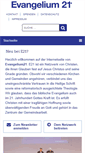 Mobile Screenshot of evangelium21.net